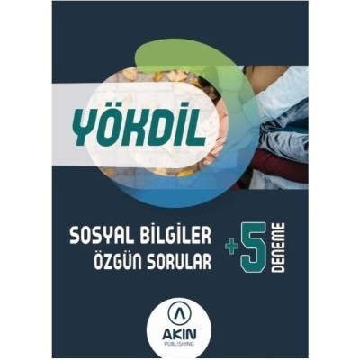 AKIN DİL YÖKDİL SOSYAL BİLİMLER ÖZGÜN SORU BANKASI + 5 DENEME