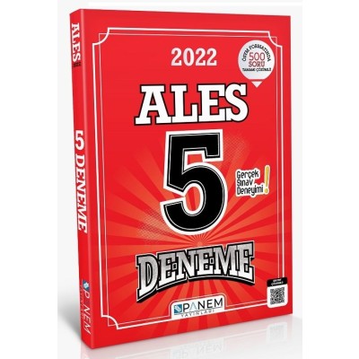 PANEM YAYINCILIK 2022 ALES TAMAMI ÇÖZÜMLÜ 5 DENEME